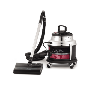 FilterQueen Majestic canister vacuum.