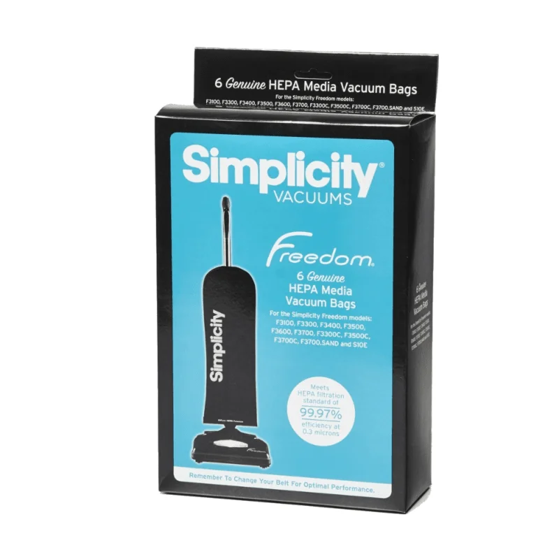 Simplicity Freedom Hepa Vacuum Bags